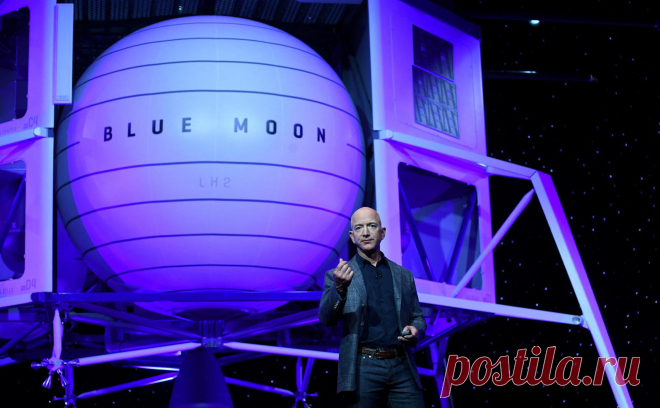 Компания Безоса стала конкурентом SpaceX в лунной программе NASA. NASA и Blue Origin Джеффа Безоса заключили контракт на разработку посадочного модуля на Луну в рамках программы Artemis. Ранее такой контракт космическое агентство заключило со SpaceX Илона Маска