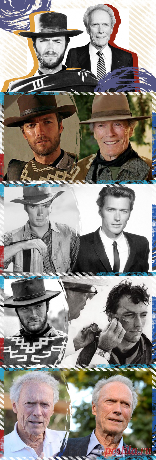 Юбилей "главного ковбоя" Голливуда - 90 лет Клинту Иствуду | Движение времени | Яндекс Дзен