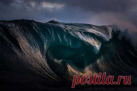 Рей Коллинс Заморозил Морские Волны И Сделал Их Похожими На Величественные Горы