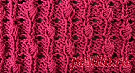 Очень Оригинальный, да к тому же ещё Лёгкий узор. Вязала бы и вязала... | Вязание и Рукоделие | Яндекс Дзен