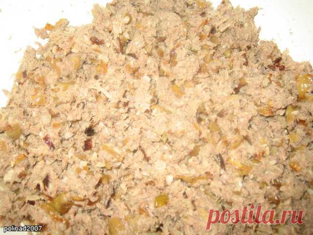 Начинка из индюшиных (куриных) желудочков