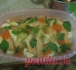 Заливное из рыбы
