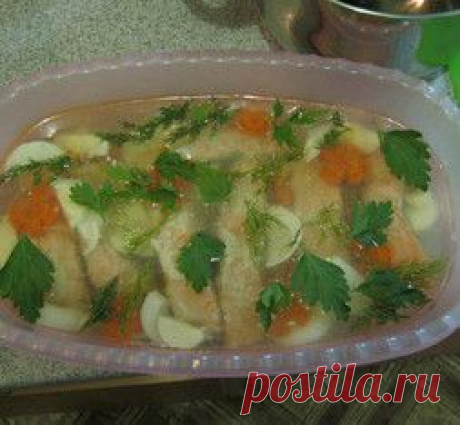 Заливное из рыбы