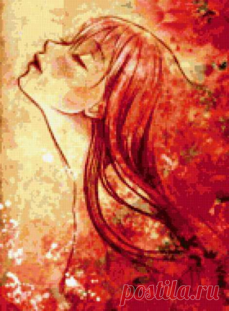 Схема вышивки «Юность» - Схемы автора «kolst» - Вышивка крестом