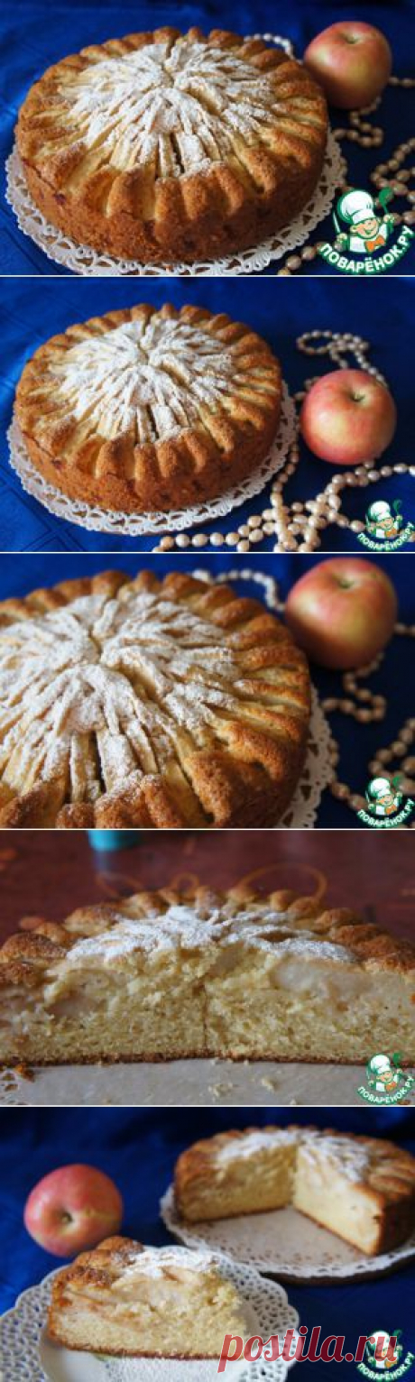 Корнуэльский яблочный пирог - кулинарный рецепт