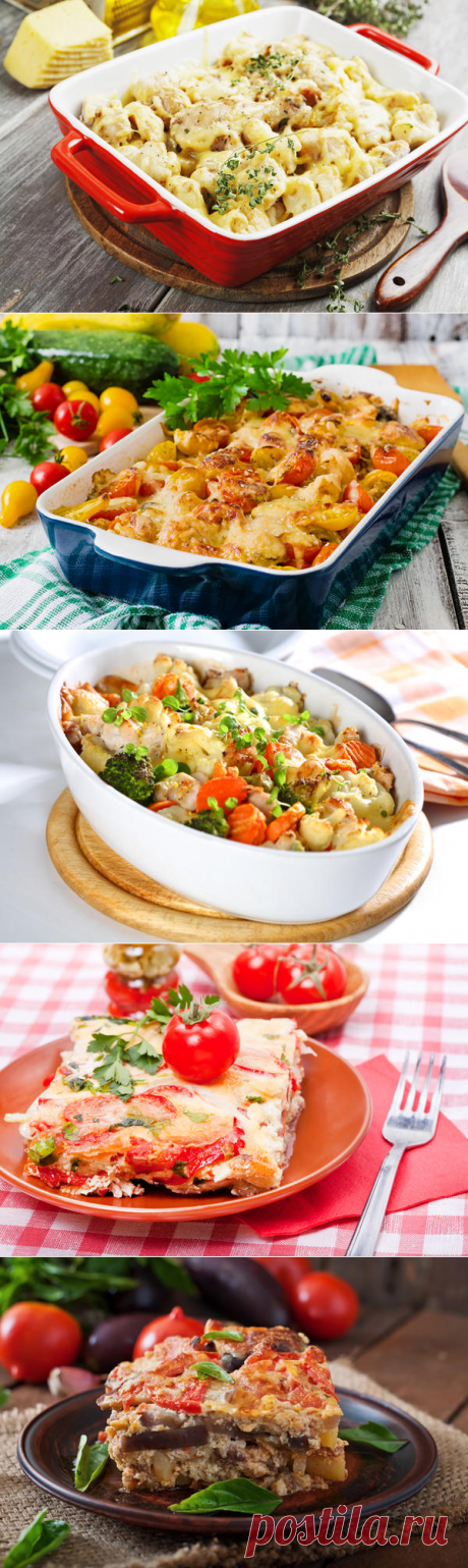 10 рецептов овощных запеканок