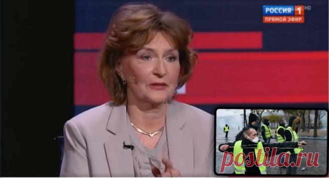 ПРОИСХОДЯЩЕЕ ВО ФРАНЦИИ, ЭТО НЕ ПРОСТО ЭКОНОМИКА. 









«Скотство» по европейским стандартам. Что стоит за «желтыми жилетами» во Франции? Об этом размышляет известный российский общественный деятель Наталья Нарочницкая.
Происходящее во Франции, э…