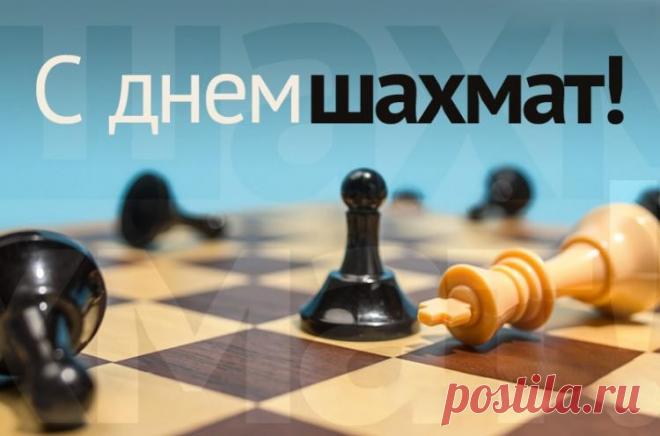 Всех сегодня поздравляю,
Кто в фигурах видит лад.
И готов корпеть часами,
Чтоб поставить шах и мат.