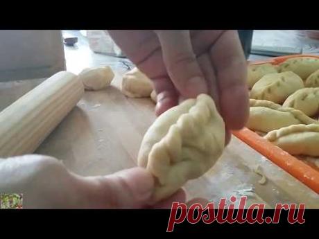 France.  Франция. Кулинарим. Два способа красивой лепки пирожков