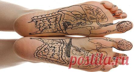 Вот почему вы должны массажировать ноги перед тем, как отправиться спать …