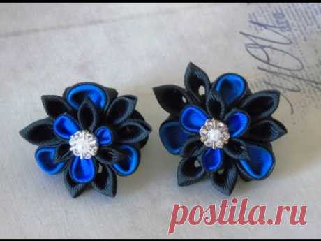 Резинки канзаши для начинающих, мастер-класс