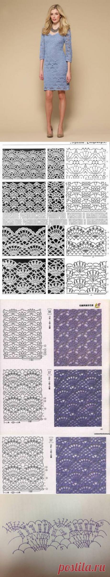 Песчаные дюны - платье от Monsoon крючком.