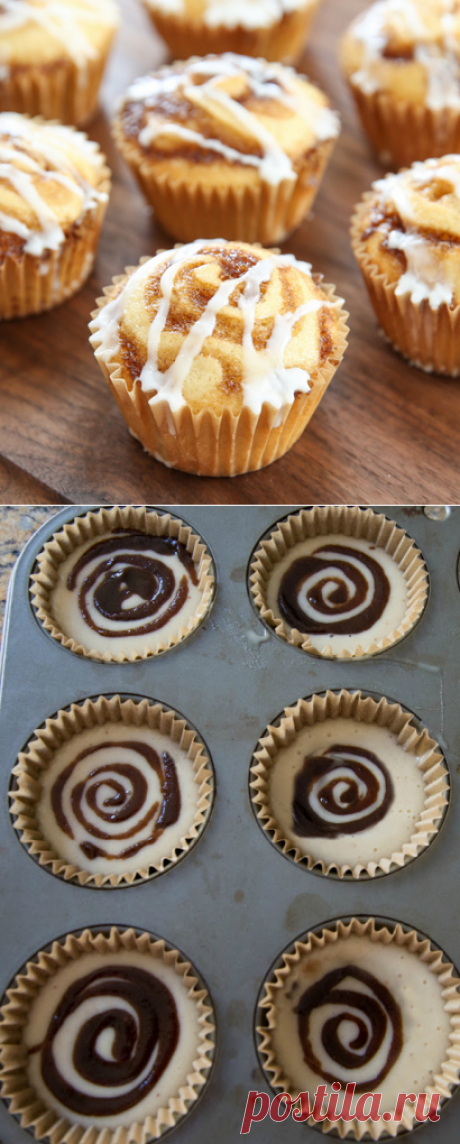 Cinnamon Roll Muffins - Kirbie's Cravings