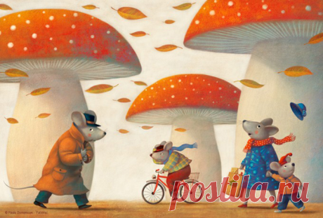 Творчество художника-иллюстратора Паоло Доменикони