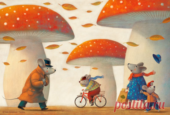 Творчество художника-иллюстратора Паоло Доменикони