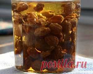 Очищение печени изюмом