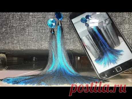 How to make Tassels Earrings at home | DIY|