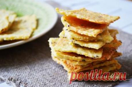 Сырные крекеры с тмином