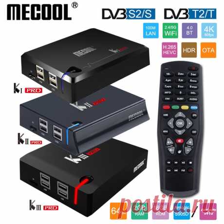 US $65.41 17% СКИДКА|MECOOL KI Pro KII KIII Pro DVB T2 + S2 Android tv Box 3g 16G Amlogic S912 DDR4 Восьмиядерный 4K декодирование 2,4G + 5G набор топ медиаплеер-in ТВ-приставки from Бытовая электроника on Aliexpress.com | Alibaba Group Покупай умнее, живи веселее! Aliexpress.com