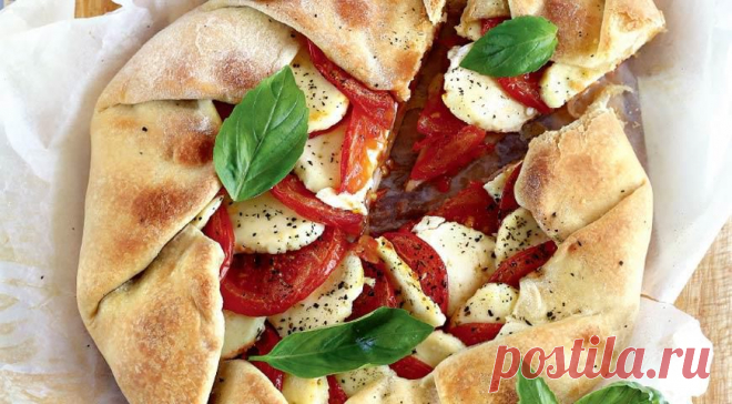 Галета с помидорами и сыром. Пошаговый рецепт с фото на Gastronom.ru