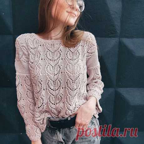 Нежные весенние модели спицами. 5 вариантов со схемами | Paradosik_Handmade Пульс Mail.ru Вяжем женские свитеры, джемперы и пуловеры спицами. 5 ажурных моделей со схемами.