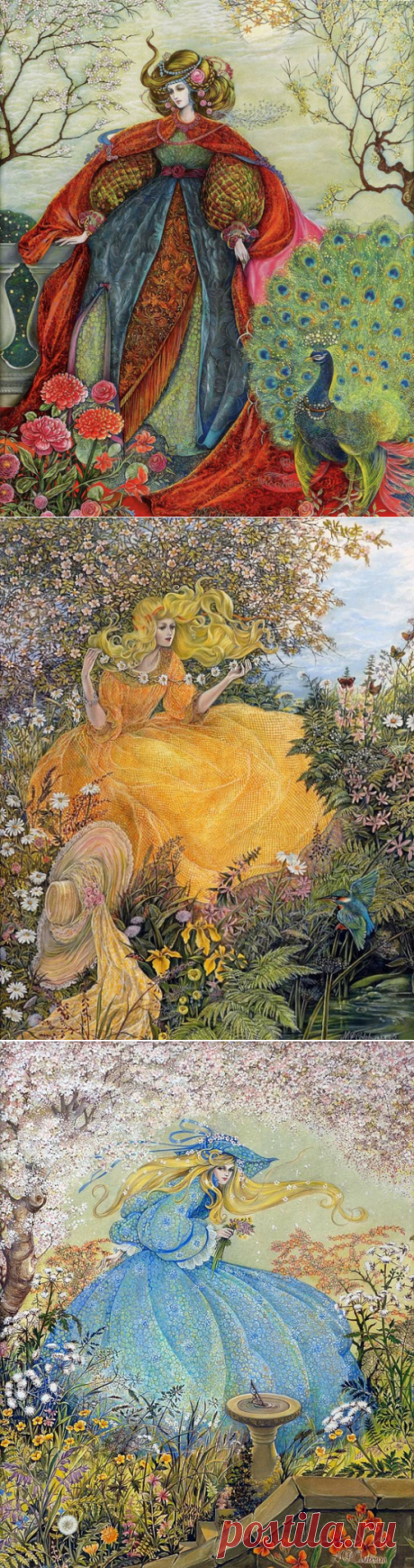 Сказочные работы художницы Pamela Colebourn