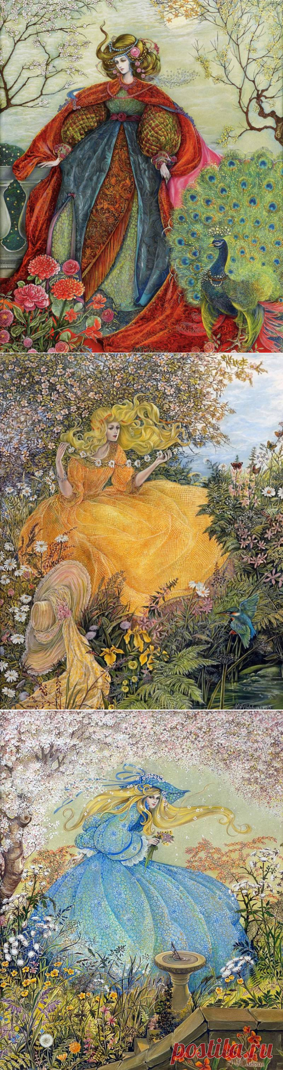 Сказочные работы художницы Pamela Colebourn