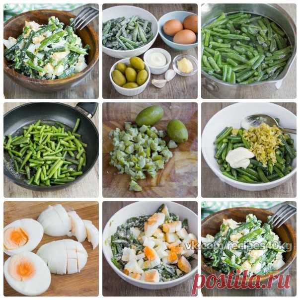 Максимум пользы! Салат из стручковой фасоли!