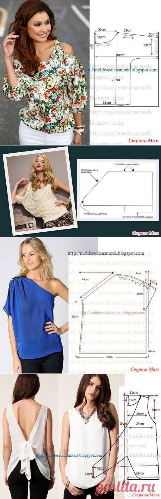 Интересные модели и простые выкройки - 2 | ЖЕНСКИЙ МИР
