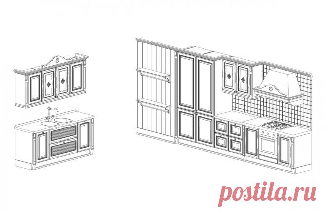 Мебель для кухни: Кухня Borgo - Мебельная Фабрика Мария