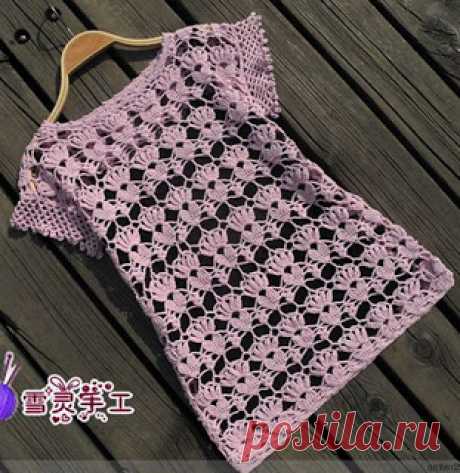 Tina's handicraft : summer crochet tunic