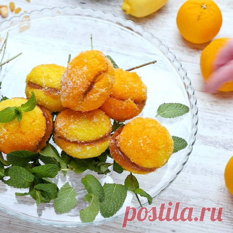 (2) Со Вкусом - Пирожное «Персики» ПОЛНЫЙ РЕЦЕПТ:...