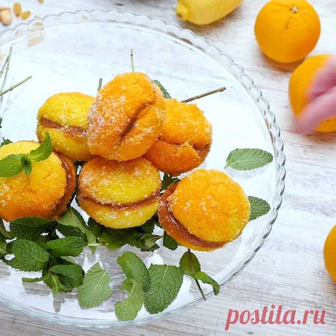 (2) Со Вкусом - Пирожное «Персики» ПОЛНЫЙ РЕЦЕПТ:...