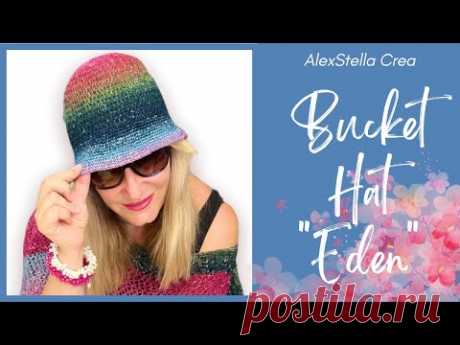Crochet Bucket Hat - Cappello alla Pescatora EDEN
