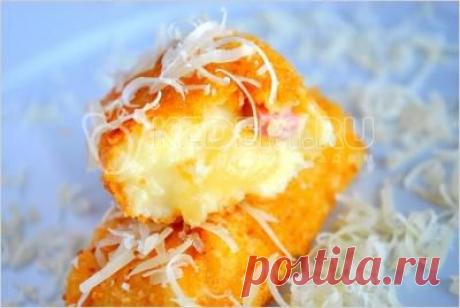 Картофельные крокеты с сыром - Закуски. Рецепты посетителей с фотографиями