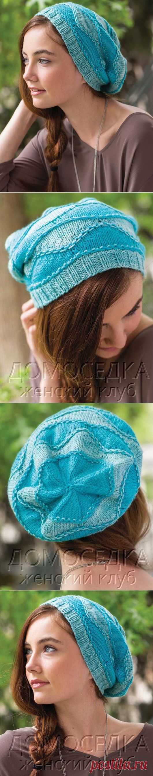Летняя вязаная шапка - вязание подробно для начинающих: уроки, модели, схемы, описания | ДОМОСЕДКА