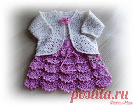 Комплект "Розовая сирень" - Вязание - Страна Мам