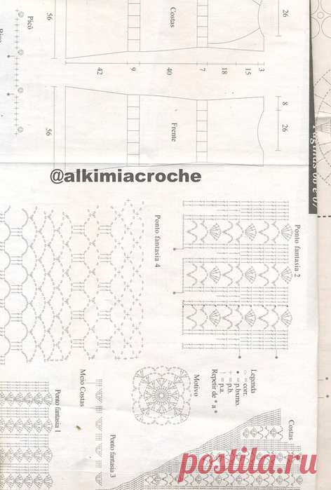 Vestido longo azul de crochet. Discussão sobre LiveInternet - Russian Online Service Diaries