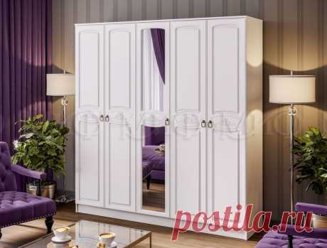 Шкаф 5-ти створчатый Александрина МИФ в Михайловке. Бесплатная доставка, гарантия. Шкаф 5-ти створчатый Александрина МИФ по выгодной цене. Быстро доставим в Михайловке. Можете оформить рассрочку. Звоните и заказывайте.