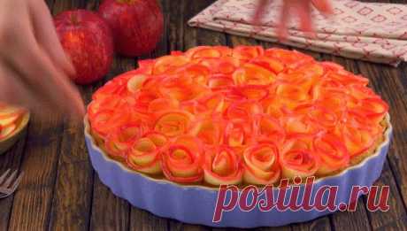 ПИРОГ с РОЗАМИ из ЯБЛОК !Рецепт Супер Мега Роскошного Десерта! ПИРОГ с РОЗАМИ из ЯБЛОК !Рецепт Супер Мега Роскошного Десерта!