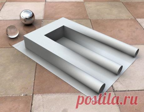 Невозможные фигуры от Josh Sommers. - Путешествуем вместе