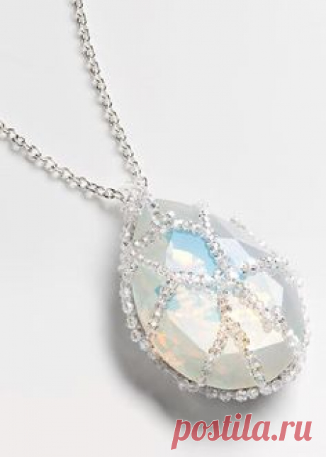 Single-Strand Necklace with SWAROVSKI ELEMENTS - Fire Mountain Gems and Beads