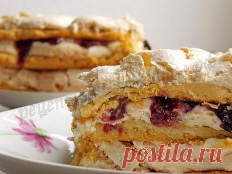 Торт Джулия. Восхитительное сочетание крохкого... / Еда и напитки / вкусняшка / Pinme.ru / Ольга Брюханова
