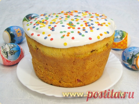 Кулич шафрановый