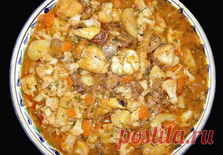 Жаркое из цветной капусты
