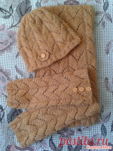 Комплект для дочери - Вязание - Страна Мам