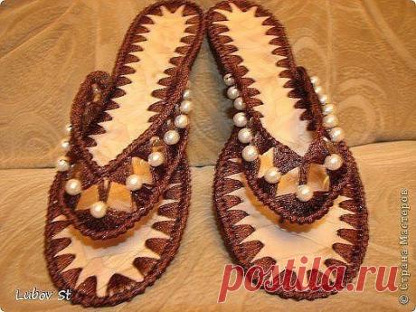 Тапочки из пластиковой бутылки - вот это ничего себе!