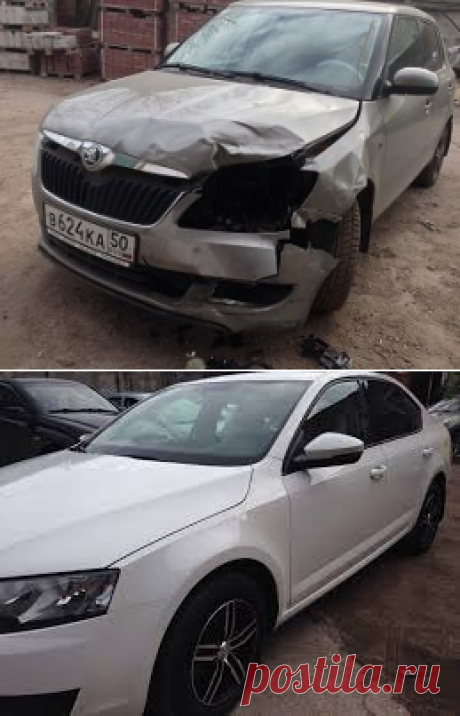Кузовной ремонт автомобилей Skoda в СПб: цены от Кузовщик