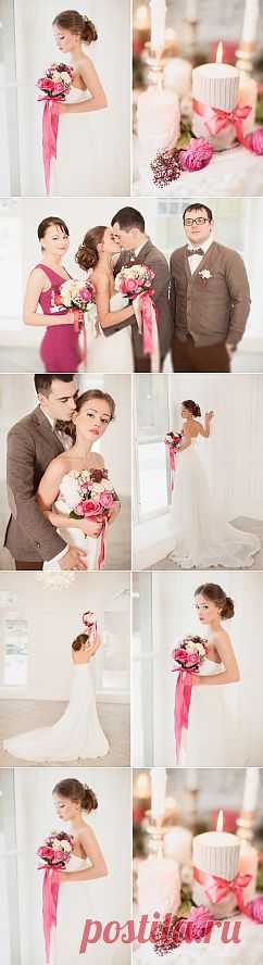 Зимняя элегантность: свадьба Юлии и Дениса - WeddyWood