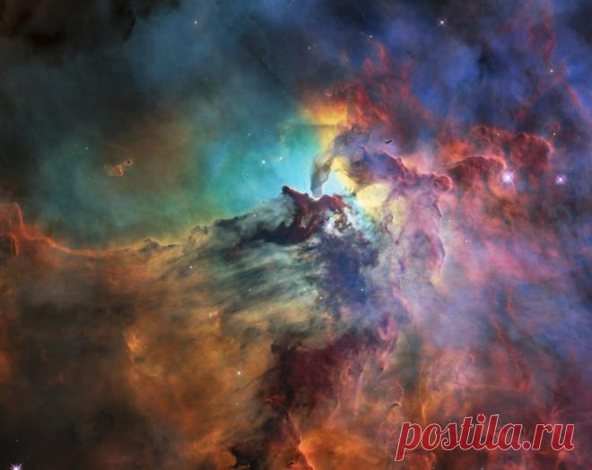 Хаббл показал невероятную туманность Лагуна - Hi-Tech Mail.Ru
